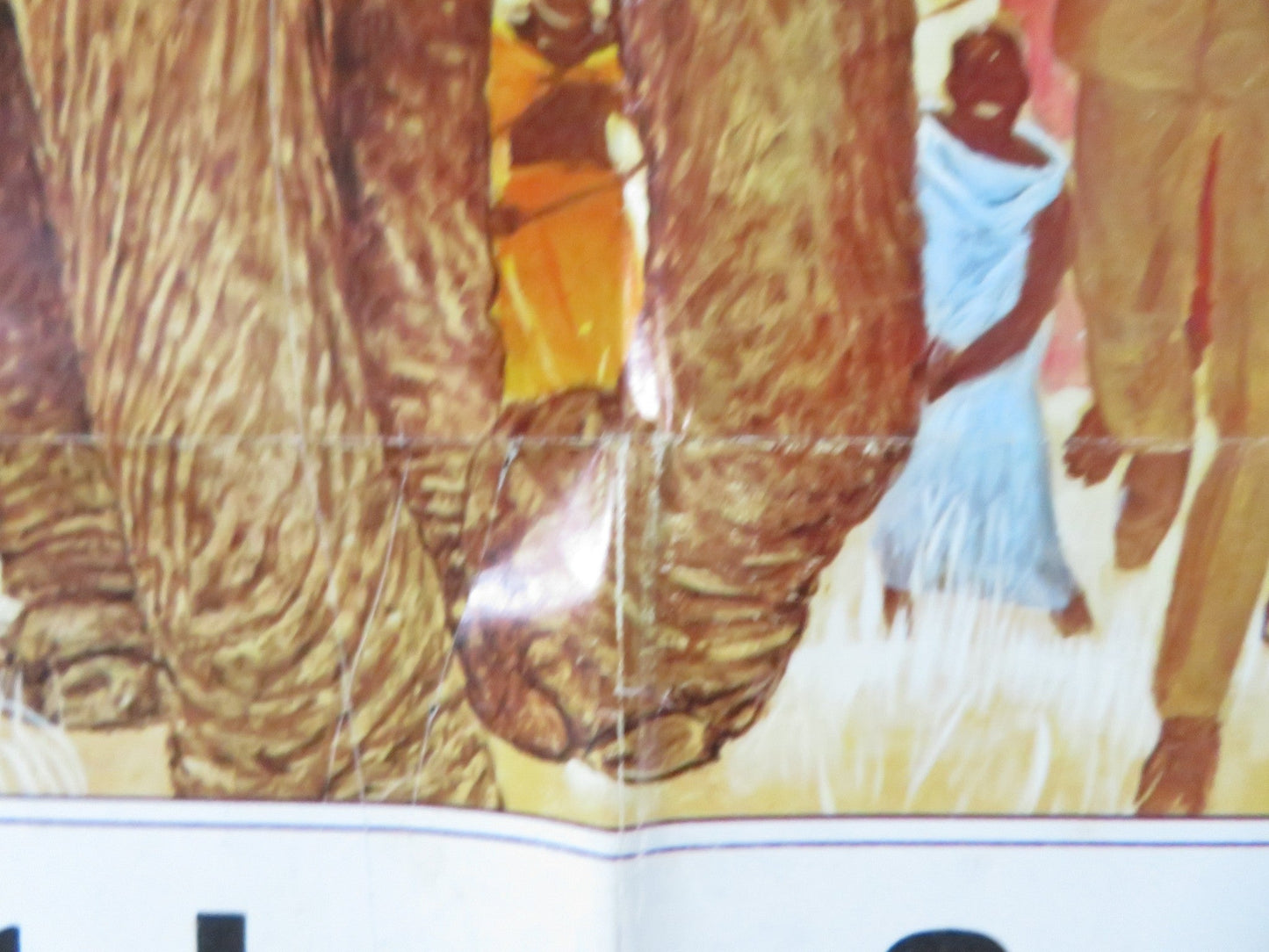 MISTER MOSES FOLDED US ONE SHEET POSTER ROBERT MITCHUM CARROLL BAKER 1965 Rendezvous Cinema Movie posters