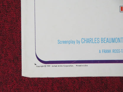 MISTER MOSES FOLDED US ONE SHEET POSTER ROBERT MITCHUM CARROLL BAKER 1965 Rendezvous Cinema Movie posters