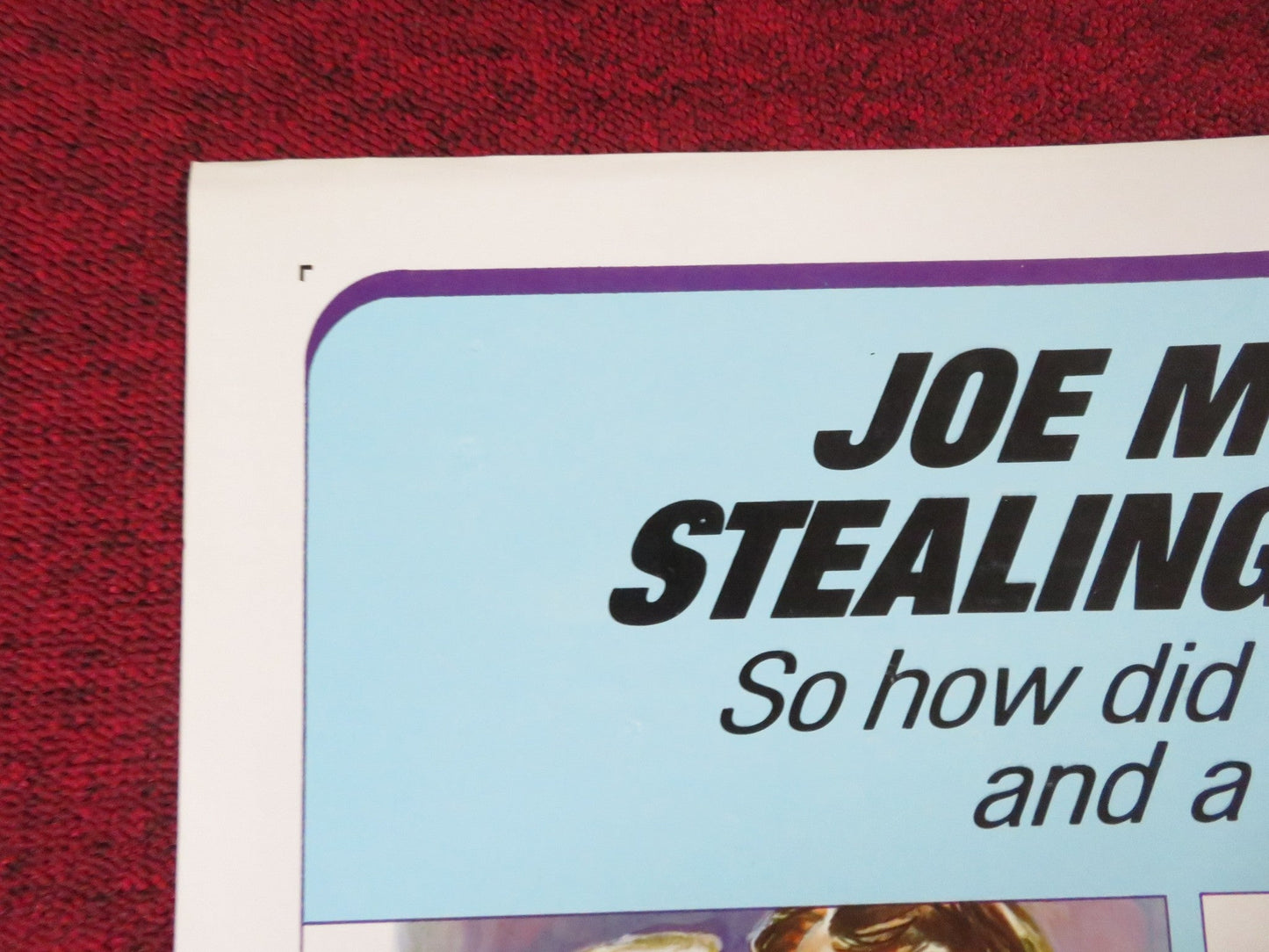 MISTER MOSES FOLDED US ONE SHEET POSTER ROBERT MITCHUM CARROLL BAKER 1965 Rendezvous Cinema Movie posters