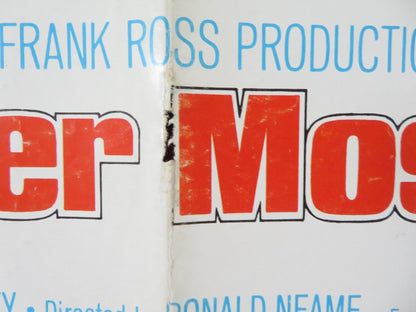 MISTER MOSES FOLDED US ONE SHEET POSTER ROBERT MITCHUM CARROLL BAKER 1965 Rendezvous Cinema Movie posters