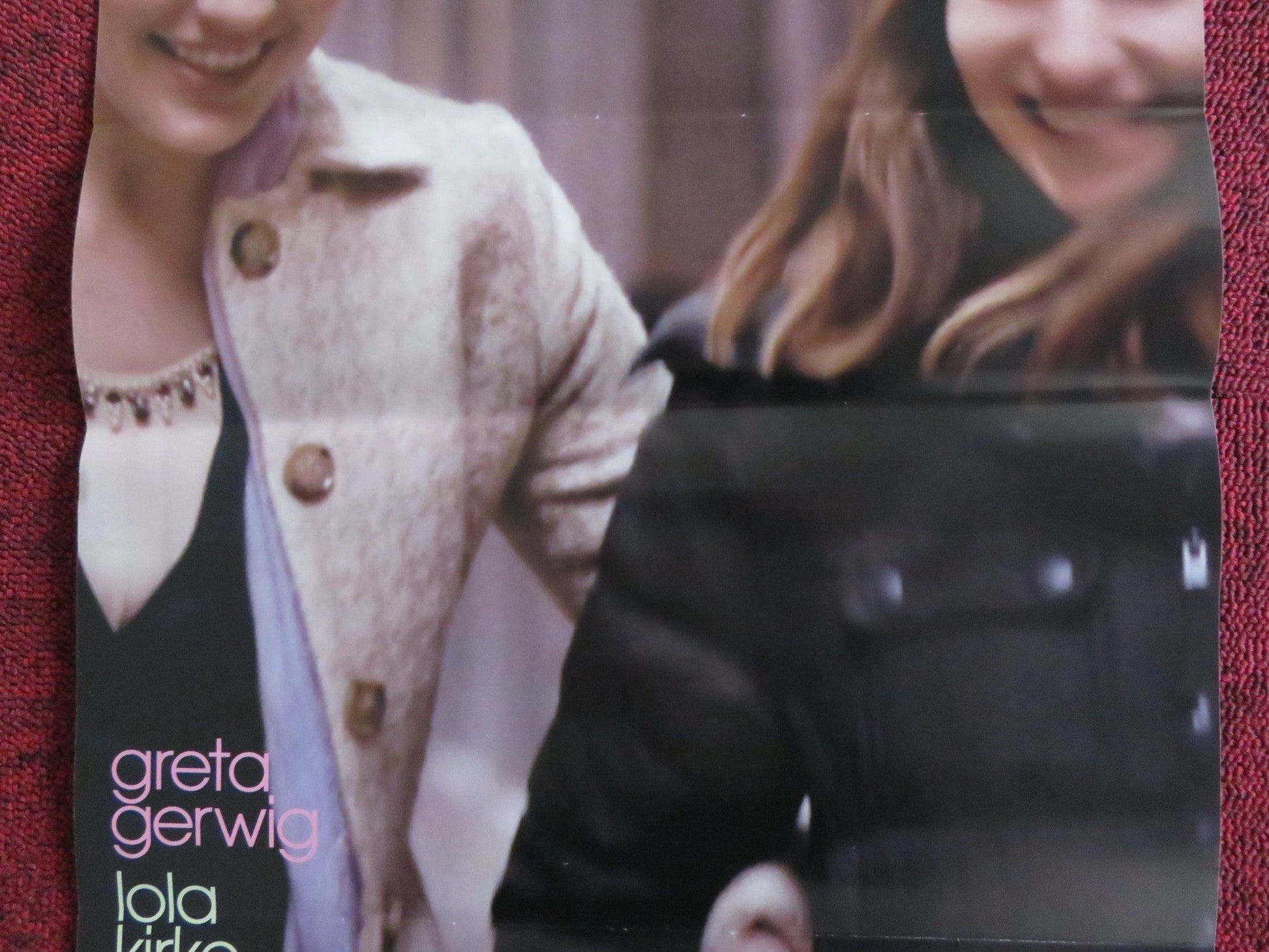 MISTRESS AMERICA ITALIAN LOCANDINA POSTER GRETA GERWIG LOLA KIRKE 2015 Rendezvous Cinema Movie posters