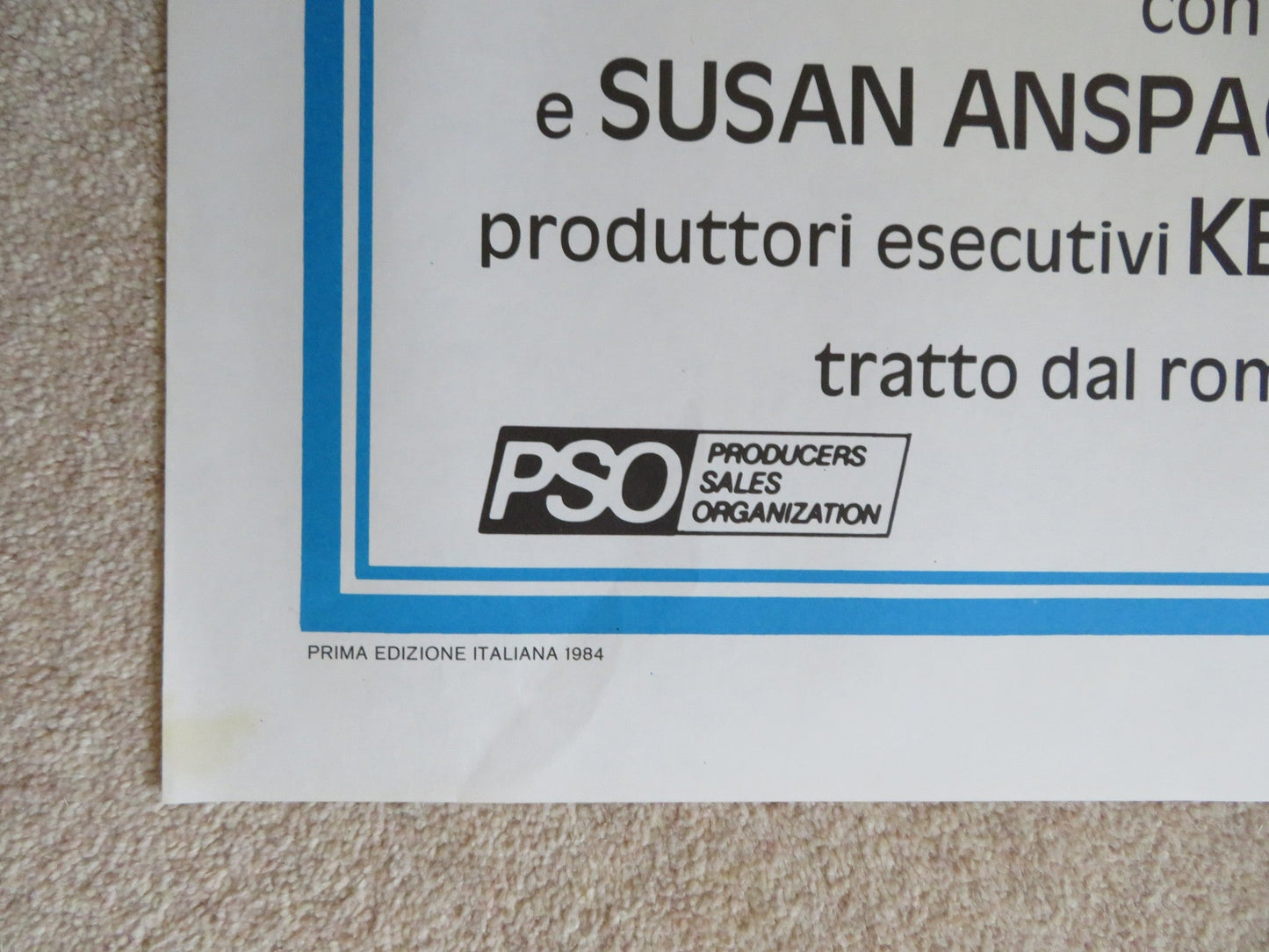 MISUNDERSTOOD ITALIAN 2 FOGLIO POSTER GENE HACKMAN HENRY THOMAS 1984 Rendezvous Cinema Movie posters