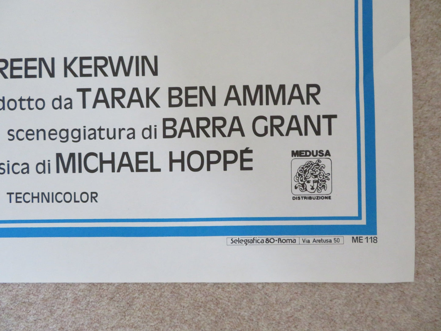 MISUNDERSTOOD ITALIAN 2 FOGLIO POSTER GENE HACKMAN HENRY THOMAS 1984 Rendezvous Cinema Movie posters