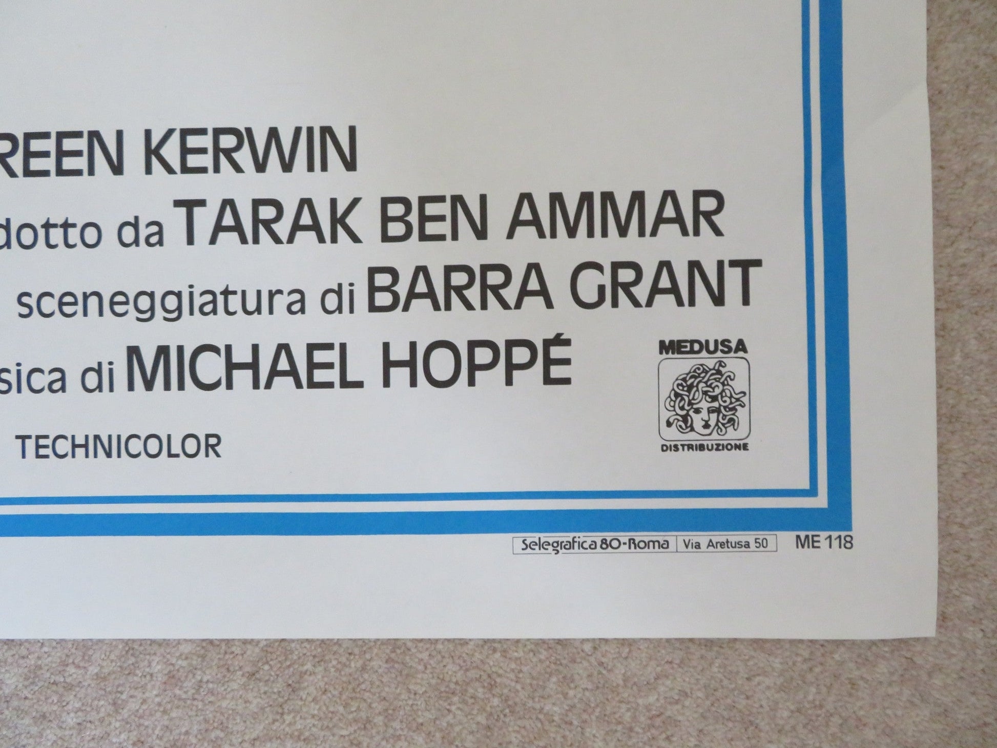 MISUNDERSTOOD ITALIAN 2 FOGLIO POSTER GENE HACKMAN HENRY THOMAS 1984 Rendezvous Cinema Movie posters