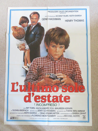 MISUNDERSTOOD ITALIAN 2 FOGLIO POSTER GENE HACKMAN HENRY THOMAS 1984 Rendezvous Cinema Movie posters