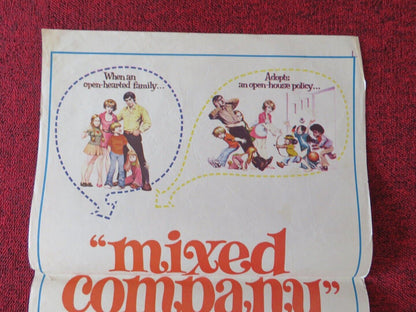 MIXED COMPANY FOLDED AUSTRALIAN DAYBILL POSTER BARBARA HARRIS JOSEPH BOLOGNA '74 Movie posters