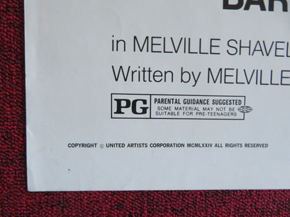 MIXED COMPANY - STYLE B FOLDED US ONE SHEET POSTER B.HARRIS J. BOLOGNA 1974 Rendezvous Cinema Movie posters