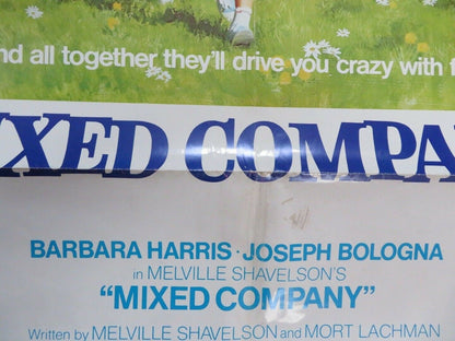 MIXED COMPANY US ONE SHEET POSTER BARBARA HARRIS JOSEPH BOLOGNA 1974 Movie posters