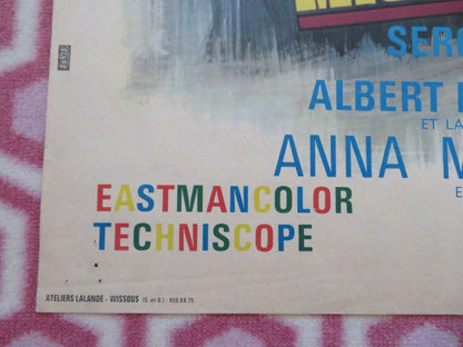 M.M.M. 83 FRENCH MOYENNE (31"x 22.5") POSTER FRED BEIR GERARD BLAIN 1966 Movie posters