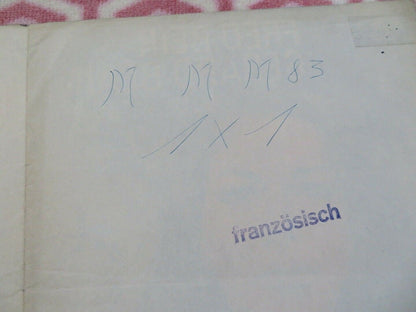 M.M.M. 83 FRENCH MOYENNE (31"x 22.5") POSTER FRED BEIR GERARD BLAIN 1966 Movie posters