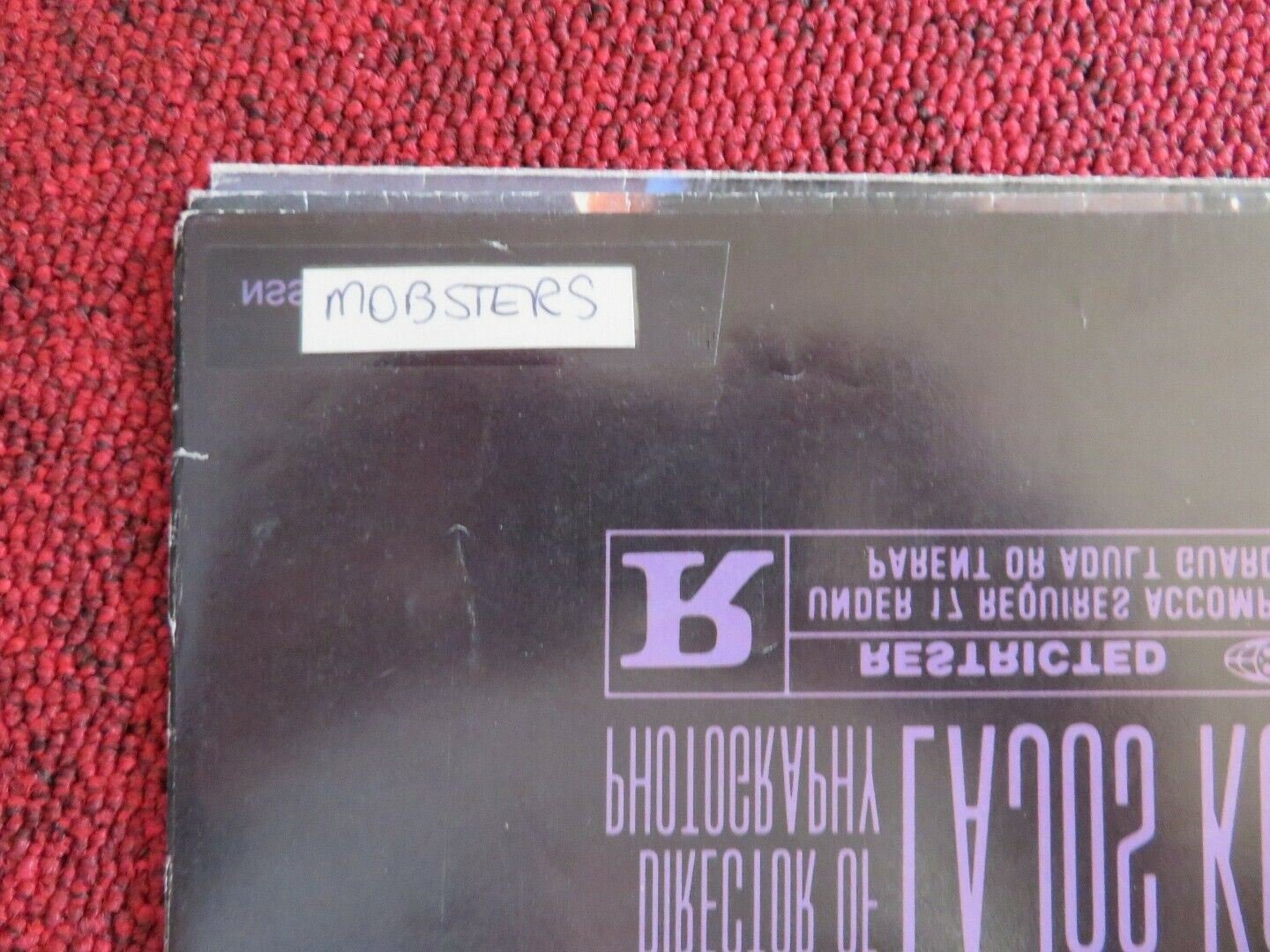 MOBSTERS FOLDED US ONE SHEET POSTER CHRISTIAN SLATER RODNEY EASTMAN 1991 Movie posters