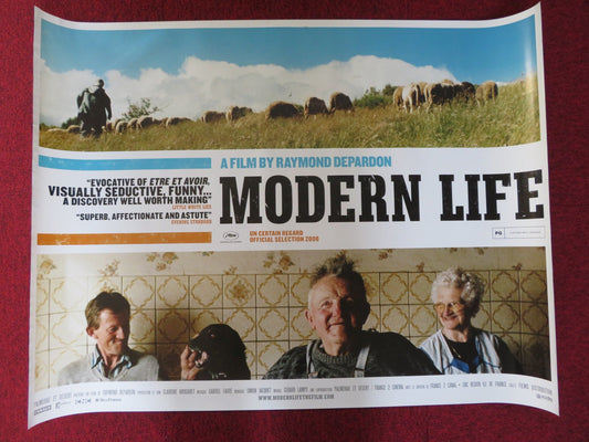 MODERN LIFE UK QUAD (30"x 40") ROLLED POSTER PAUL ARGAUD LOUIS BRES 2008 Rendezvous Cinema Movie posters