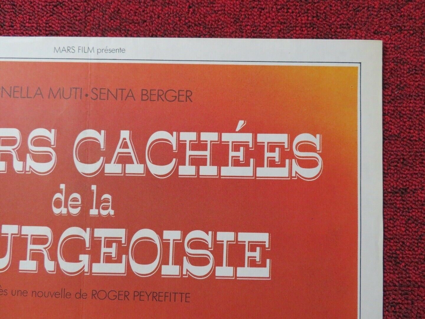 MOEURS CACHEES DE LA BOURGEOISIE /NEST OF VIPERS FRENCH (16"x 21") POSTER Movie posters