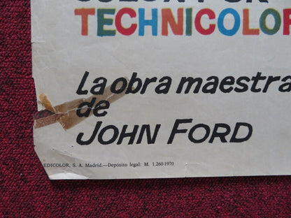 MOGAMBO SPANISH ROLLED POSTER CLARK GABLE GRACE KELLY 1953 Movie posters