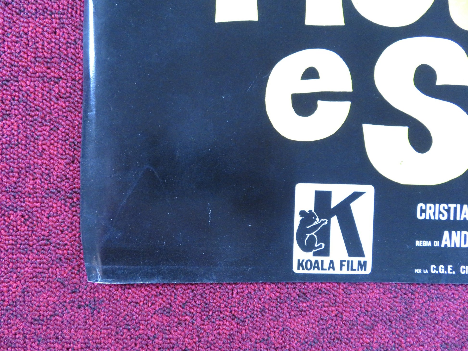 MOGLIE NUDA E SICILIANA ITALIAN FOGLIO POSTER CHRISTIANA BORGHI LUCIO COMO 1978 Rendezvous Cinema Movie posters