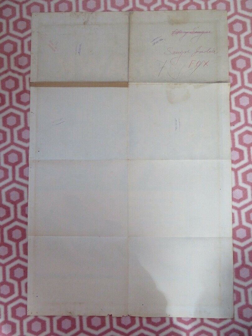 MOHAWK FOLDED US ONE SHEET POSTER SCOTT BRADY RITA GAM 1956 Movie posters