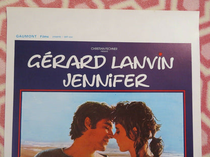 MOI VOULOIR TOI BELGIUM (21.5"x14.5") POSTER GERARD LANVIN JENNIFER 1985 Movie posters