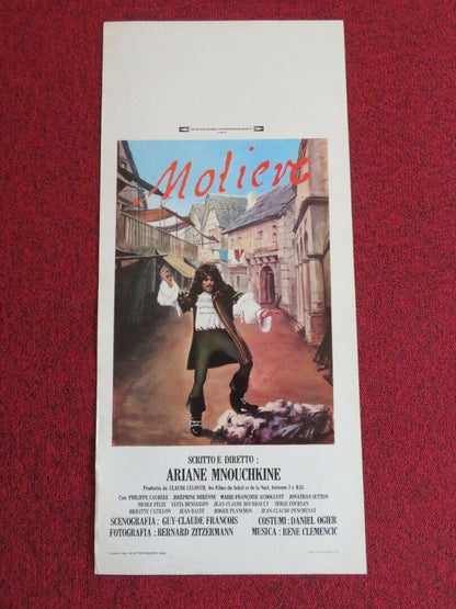 MOLIERE ITALIAN LOCANDINA (27.5"x12.5") POSTER ARIANE MNOUCHKINE 1979 Movie posters