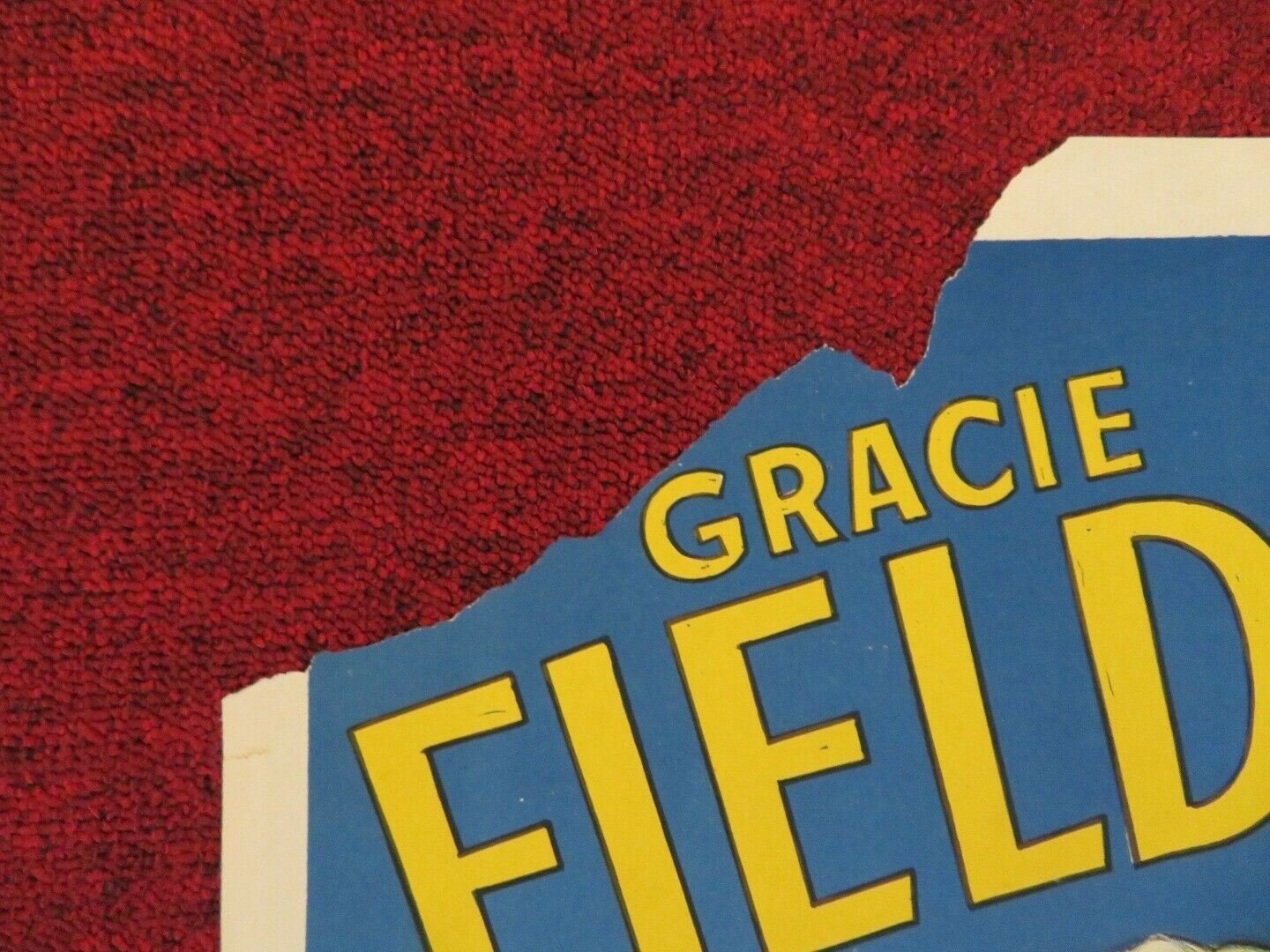 MOLLY AND ME FOLDED US ONE SHEET POSTER GRACE FIELDS MONTY WOOLLEY 1945 - Rendezvous Cinema