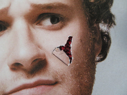 MOLTO INCINTA / KNOCKED UP ITALIAN FOGLIO POSTER SETH ROGEN KATHERINE HEIGL 2007 Rendezvous Cinema Movie posters