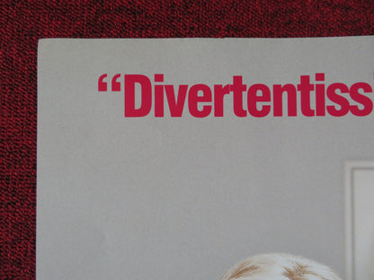 MOLTO INCINTA / KNOCKED UP ITALIAN FOGLIO POSTER SETH ROGEN KATHERINE HEIGL 2007 Rendezvous Cinema Movie posters