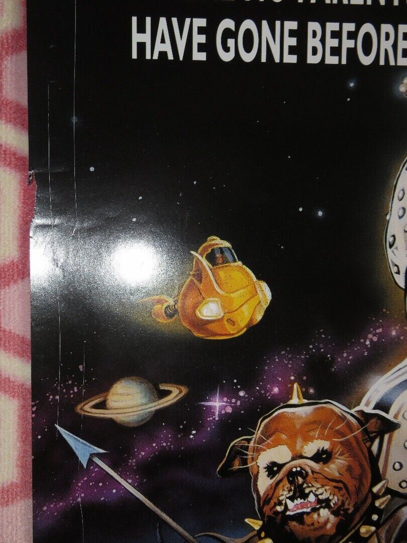 MOM AND DAD SAVE THE WORLD ONE SHEET ROLLED POSTER TERI GARR ERIC IDLE 1992 Movie posters