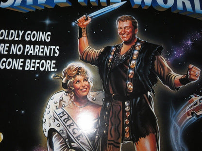MOM AND DAD SAVE THE WORLD ONE SHEET ROLLED POSTER TERI GARR ERIC IDLE 1992 Movie posters