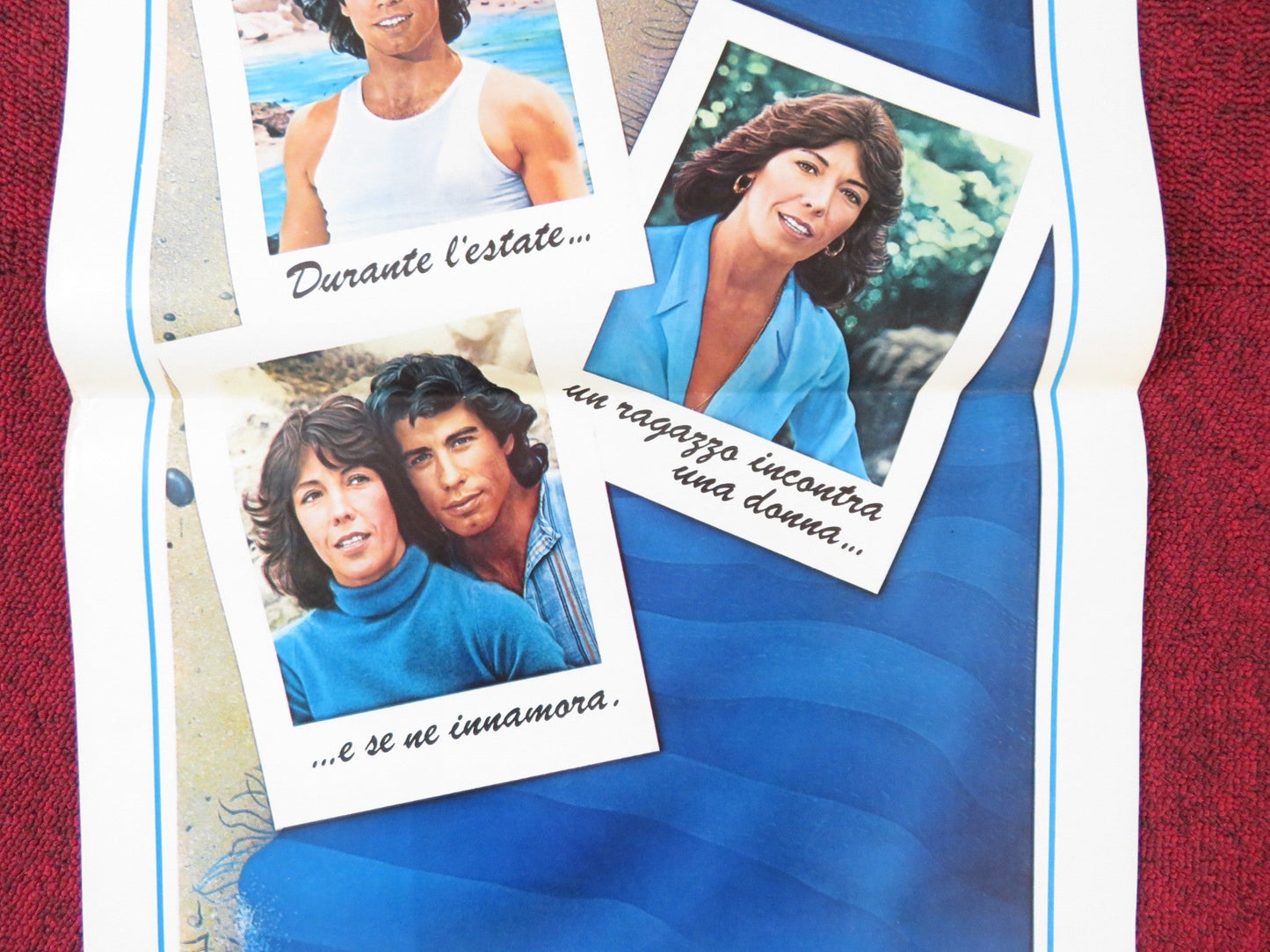MOMENT BY MOMENT ITALIAN LOCANDINA POSTER LILY TOMLIN JOHN TRAVOLTA 1979 Rendezvous Cinema Movie posters