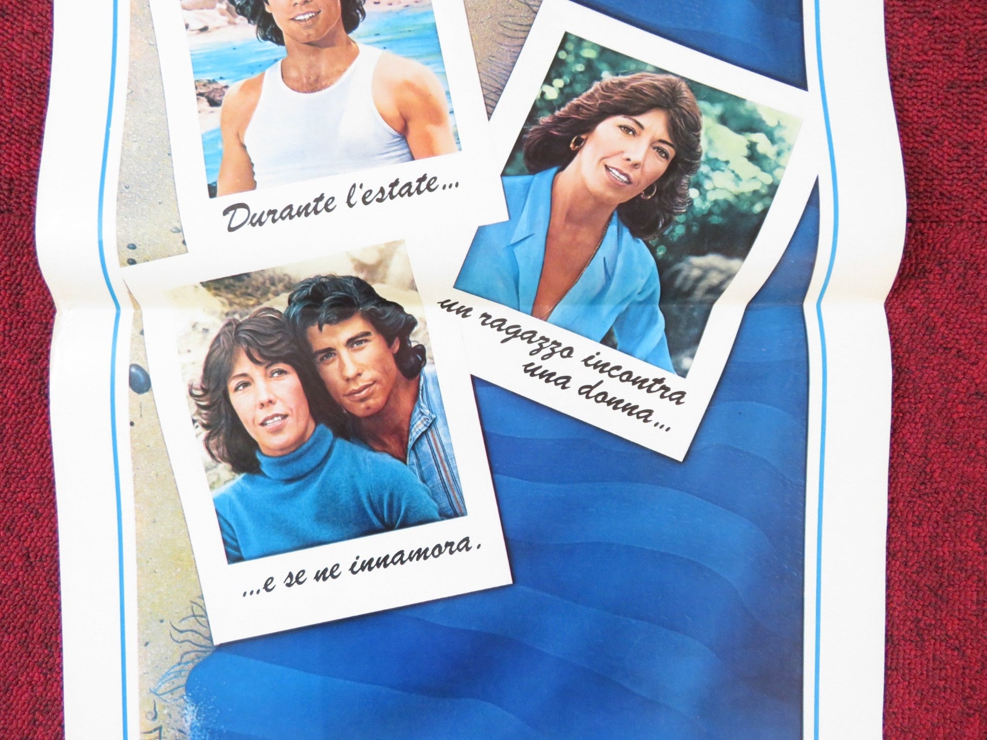 MOMENT BY MOMENT ITALIAN LOCANDINA POSTER LILY TOMLIN JOHN TRAVOLTA 1979 Rendezvous Cinema Movie posters
