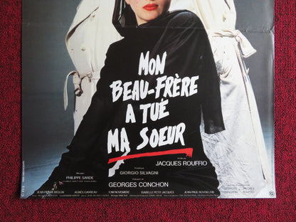 MON BEAU - FRERE A TUE MA SOEUR FRENCH POSTER MICHEL SERRAULT MICHEL PICCOLI 1986 Rendezvous Cinema Movie posters