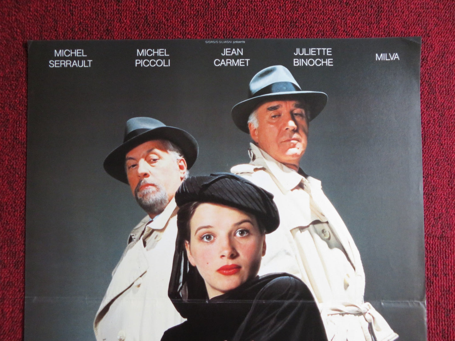 MON BEAU - FRERE A TUE MA SOEUR FRENCH POSTER MICHEL SERRAULT MICHEL PICCOLI 1986 Rendezvous Cinema Movie posters