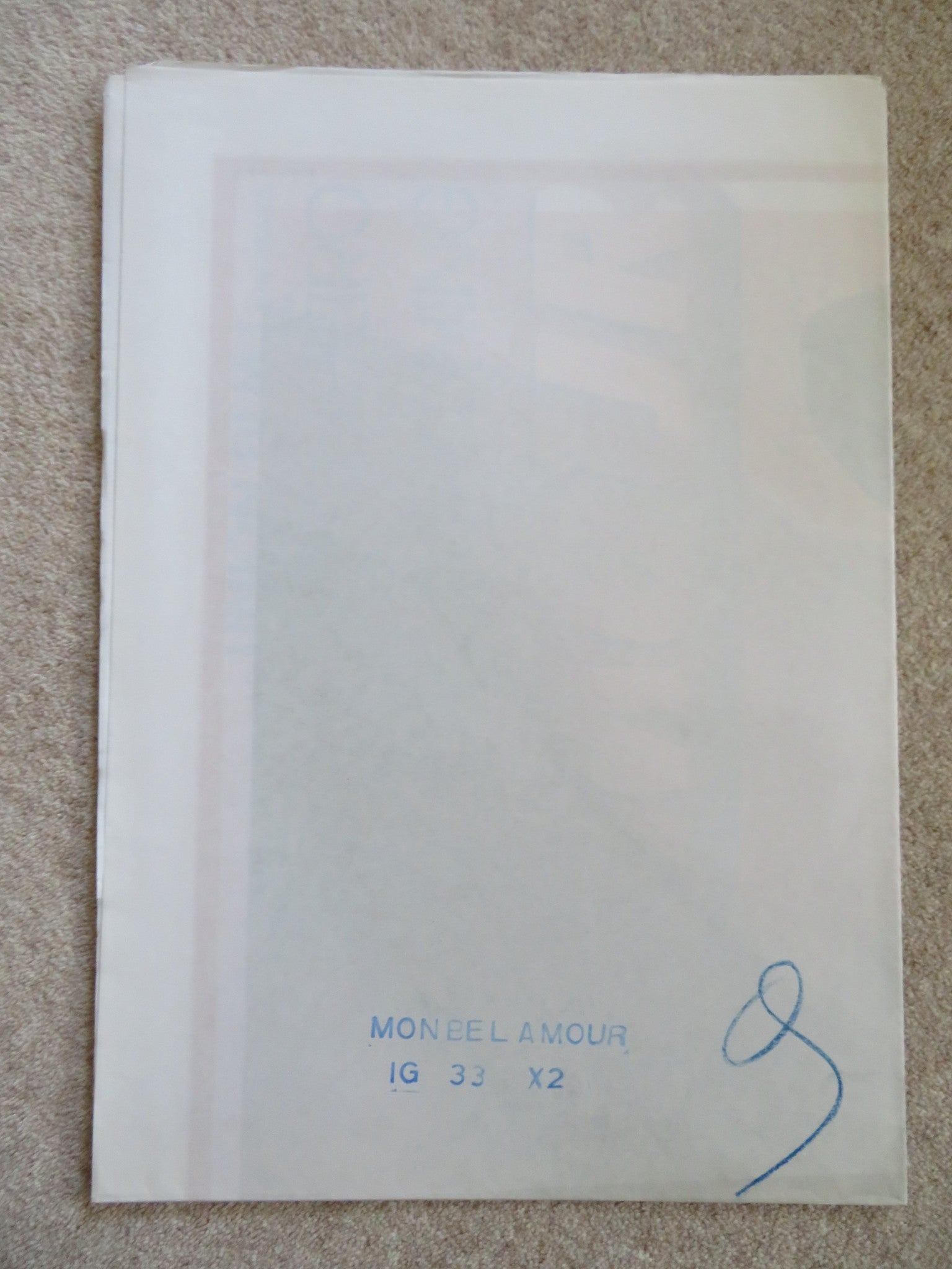 MON BEL AMOUR, MA DECHIRURE ITALIAN 2 FOGLIO POSTER STEPHANE FERRARA 1987 Rendezvous Cinema Movie posters