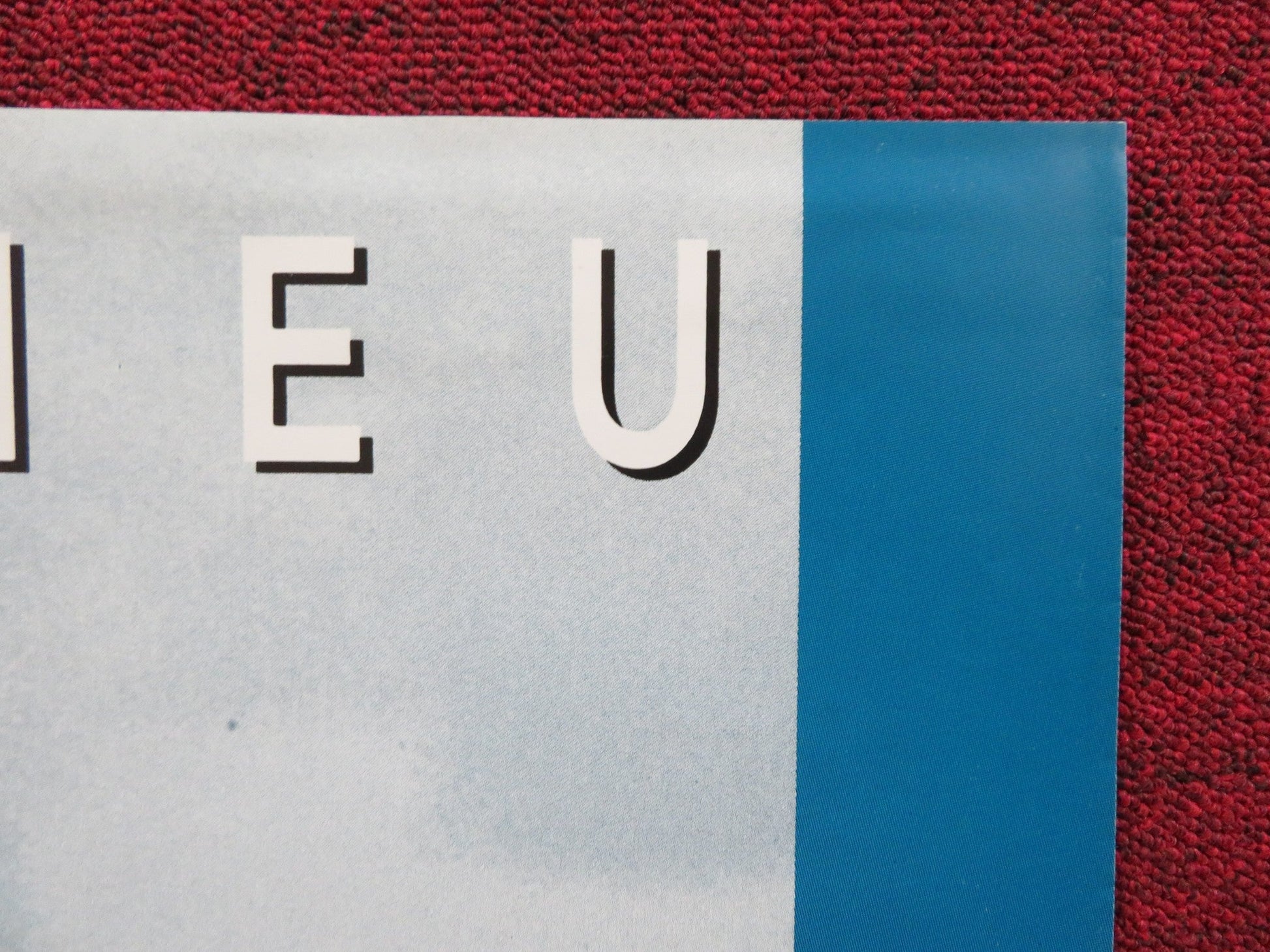 MON PERE CE HEROS UK QUAD POSTER FOLDED GERARD DEPARDIEU MARIE GILLAIN 1991 Rendezvous Cinema Movie posters