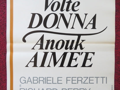 MON PREMIER AMOUR ITALIANE ITALIAN LOCANDINA POSTER ANOUK AIMEE BERRY 1978 Rendezvous Cinema Movie posters