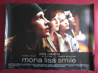 MONA LISA SMILE UK QUAD (30"x 40") ROLLED POSTER JULIA ROBERTS K DUNST 2003 Rendezvous Cinema Movie posters