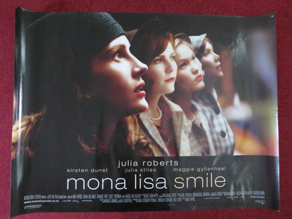 MONA LISA SMILE UK QUAD (30"x 40") ROLLED POSTER JULIA ROBERTS K. DUNST 2003 Rendezvous Cinema Movie posters