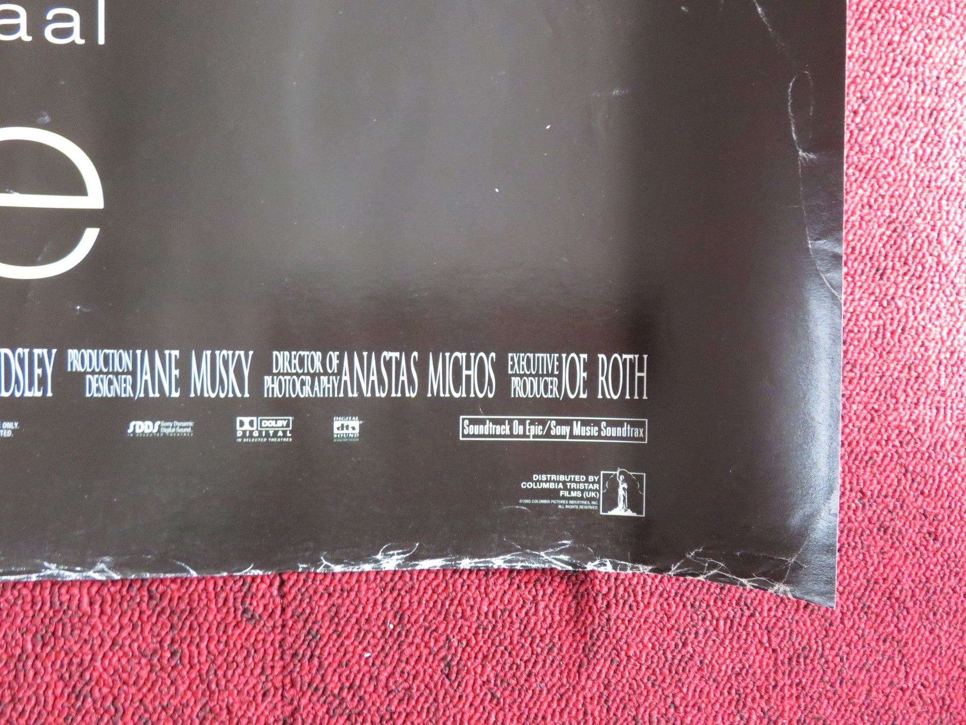 MONA LISA SMILE UK QUAD (30"x 40") ROLLED POSTER JULIA ROBERTS K DUNST 2003 Rendezvous Cinema Movie posters