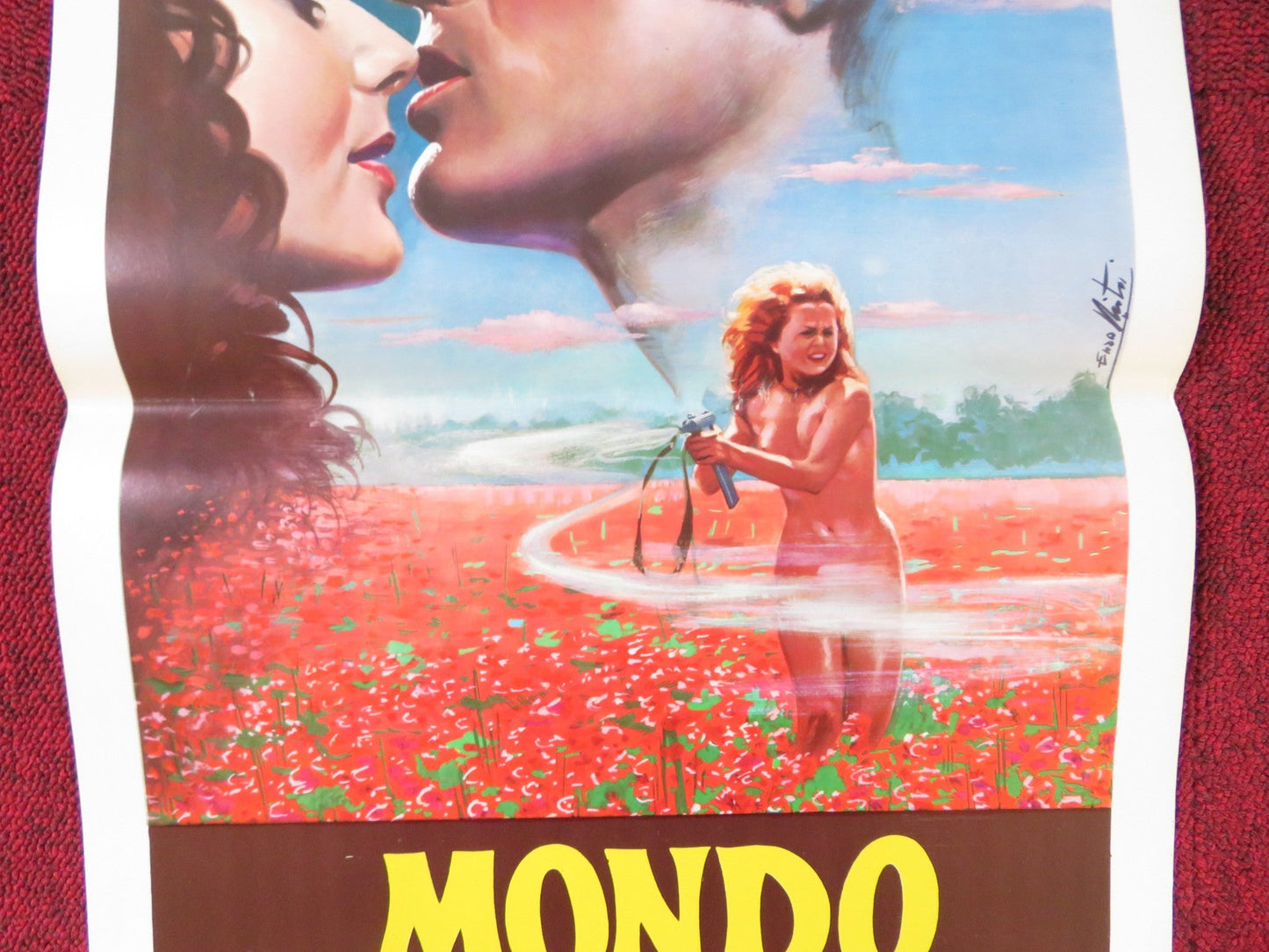 MONDO CANDIDO ITALIAN LOCANDINA POSTER CHRISTOPHER BROWN MICHELLE MILLER 1975 Rendezvous Cinema Movie posters