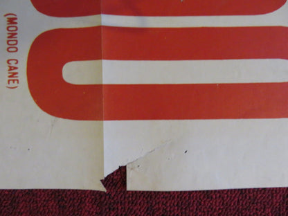 MONDO CANE SPANISH POSTER STEFANO SIBALDI ROSSANO BRAZZI 1962 Rendezvous Cinema Movie posters