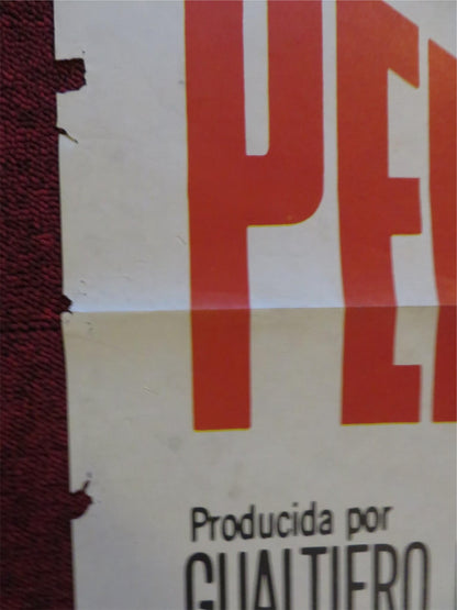 MONDO CANE SPANISH POSTER STEFANO SIBALDI ROSSANO BRAZZI 1962 Rendezvous Cinema Movie posters