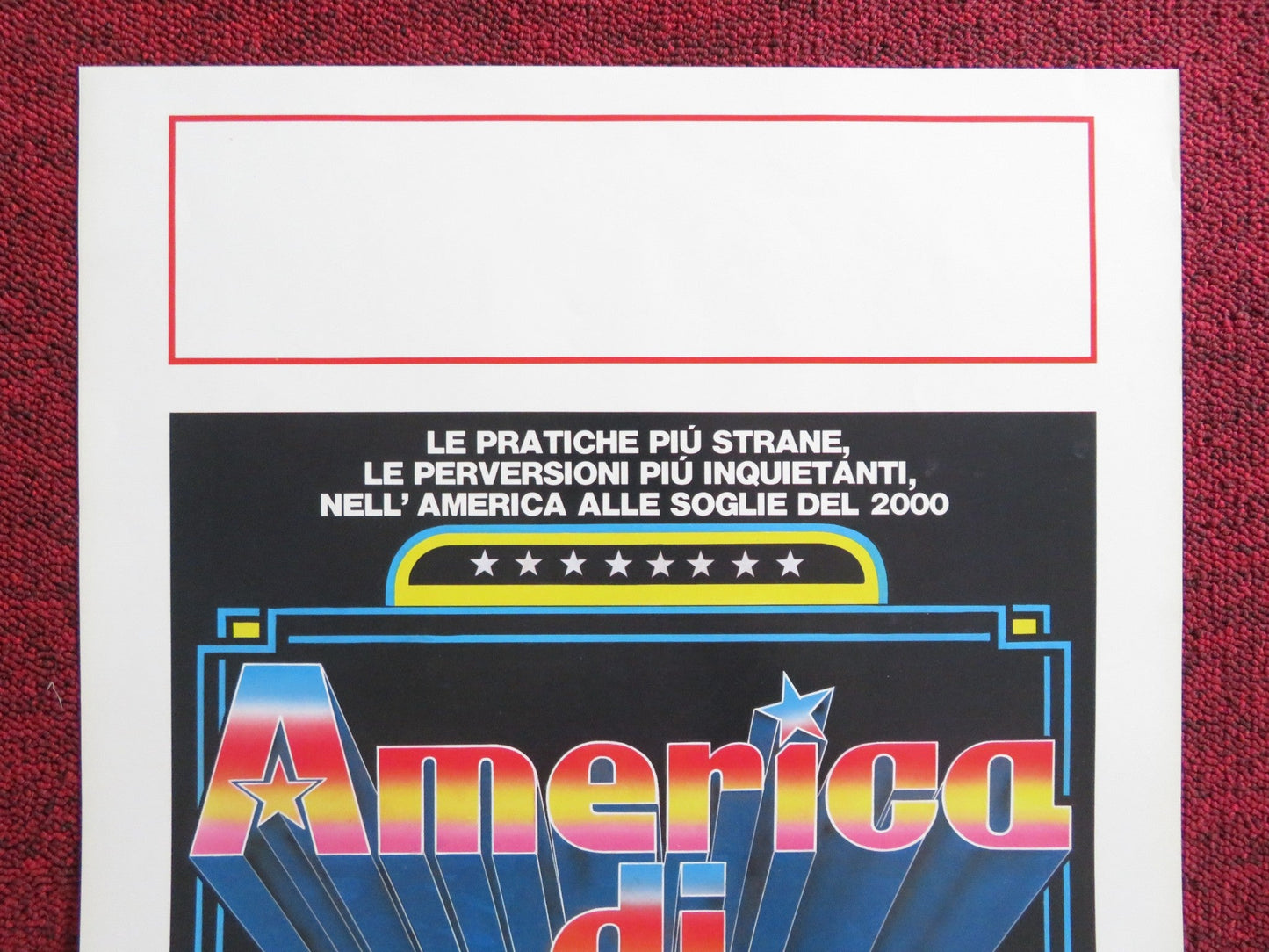 MONDO SEXUALIS USA ITALIAN LOCANDINA POSTER DAVID ADNOPOZ 1987 Rendezvous Cinema Movie posters
