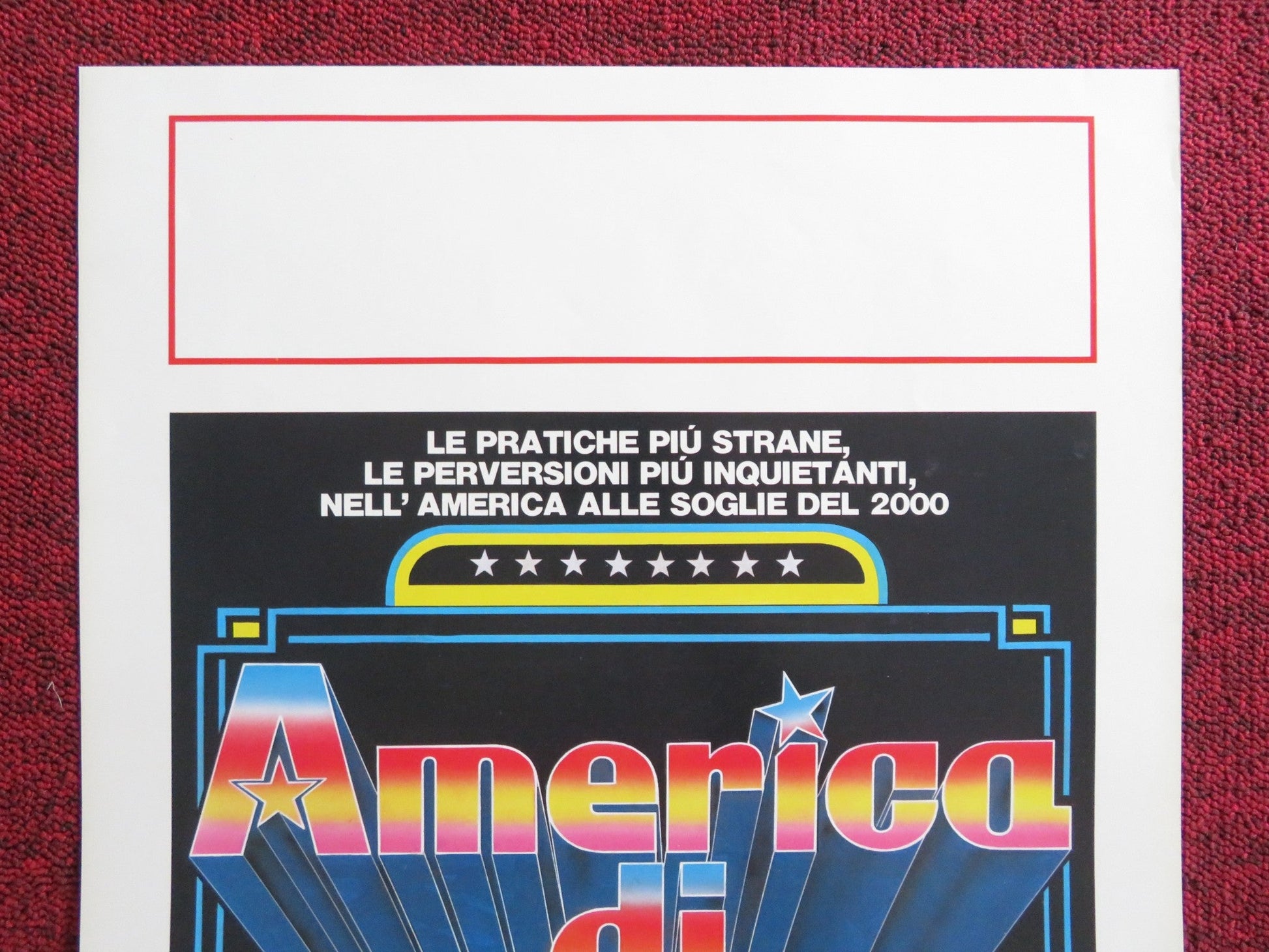 MONDO SEXUALIS USA ITALIAN LOCANDINA POSTER DAVID ADNOPOZ 1987 Rendezvous Cinema Movie posters