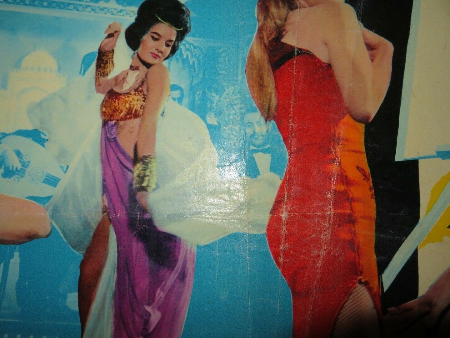 MONDO SEXY DI NOTTE/ Mondo Sexuality - A ITALIAN PHOTOBUSTA POSTER MINO LOY 1962 Movie posters