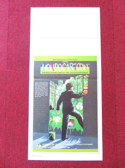 MONDOCARTOON ITALIAN LOCANDINA POSTER NICOLE VAN GOETHEM PAUL DRIESSEN 1989 Rendezvous Cinema Movie posters