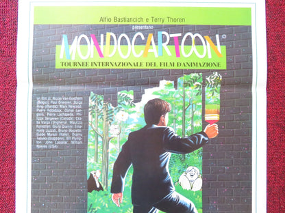 MONDOCARTOON ITALIAN LOCANDINA POSTER NICOLE VAN GOETHEM PAUL DRIESSEN 1989 Rendezvous Cinema Movie posters