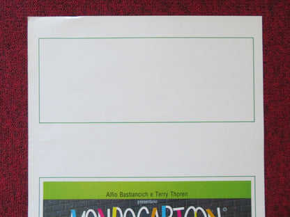 MONDOCARTOON ITALIAN LOCANDINA POSTER NICOLE VAN GOETHEM PAUL DRIESSEN 1989 Rendezvous Cinema Movie posters