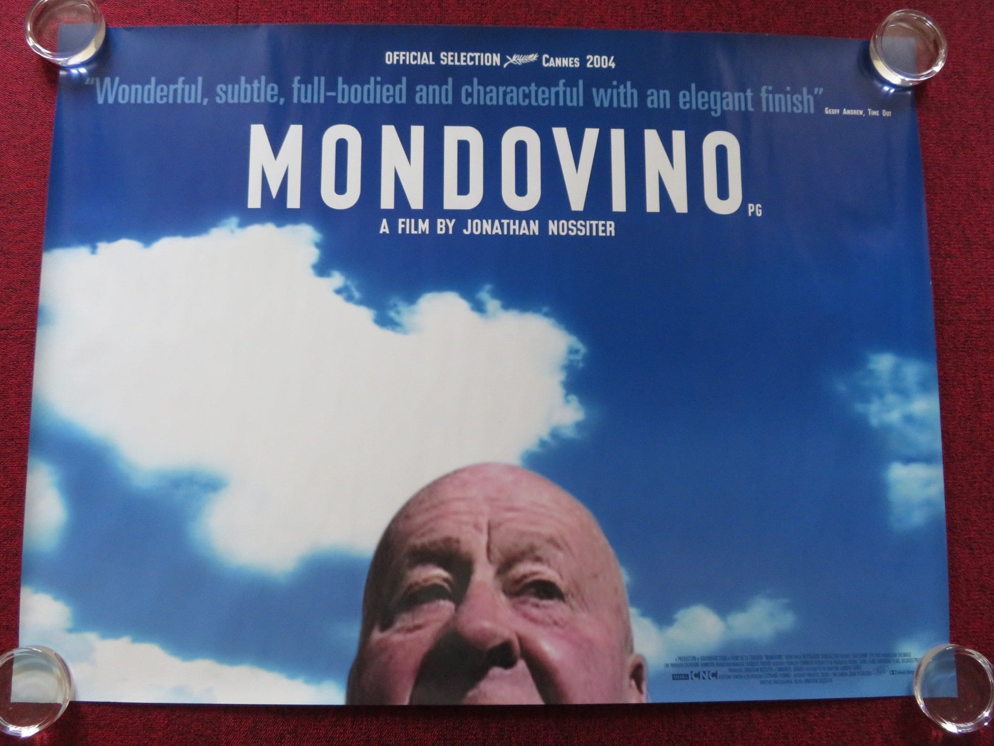 MONDOVINO QUAD (30"x 40") ROLLED POSTER ALBIERA ANTINORI ALLEGRA ANTINORI 2004 Rendezvous Cinema Movie posters