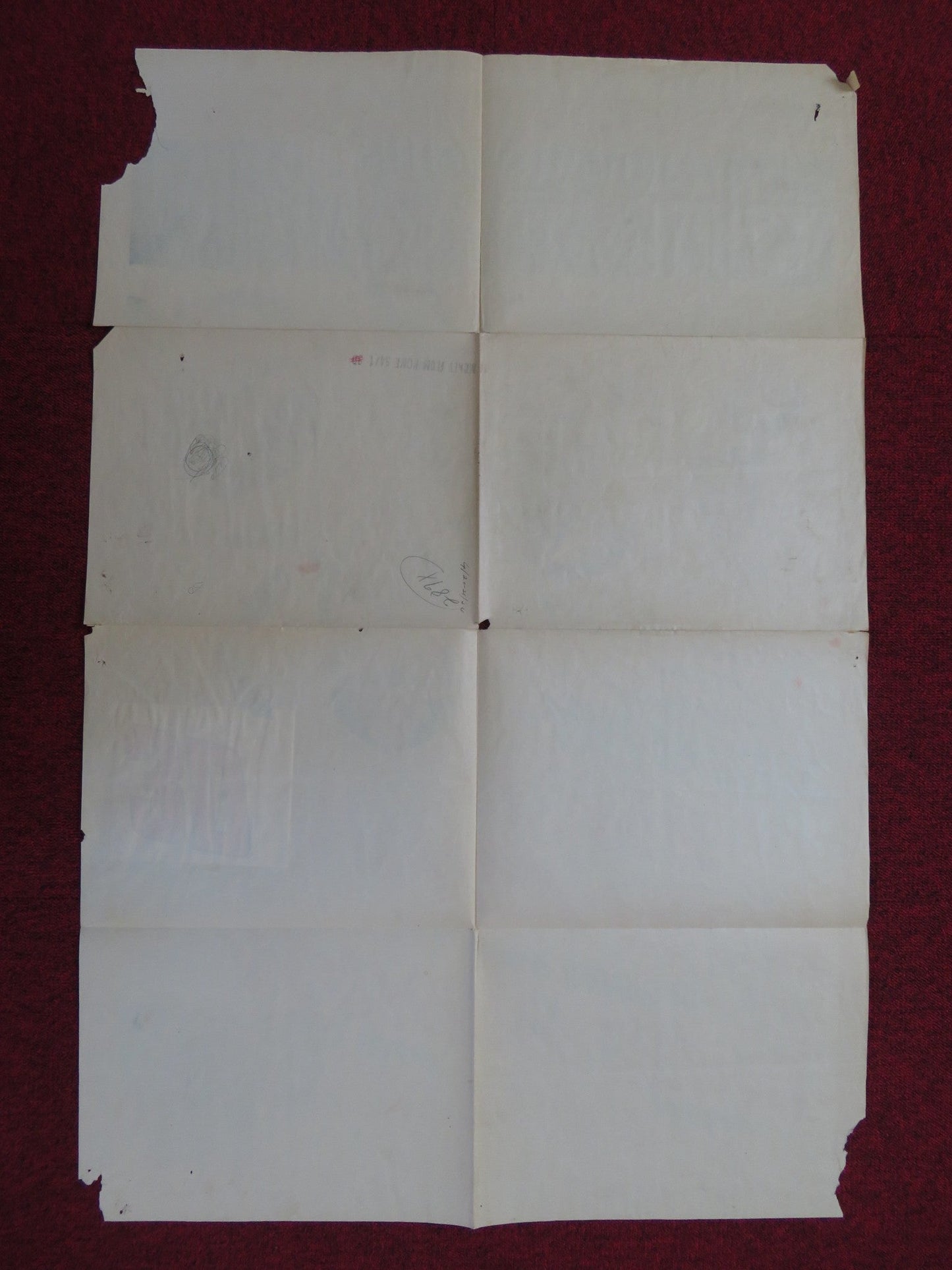 MONEY FROM HOME FOLDED US ONE SHEET POSTER DEAN MARTIN JERRY LEWIS 1954 Rendezvous Cinema Movie posters