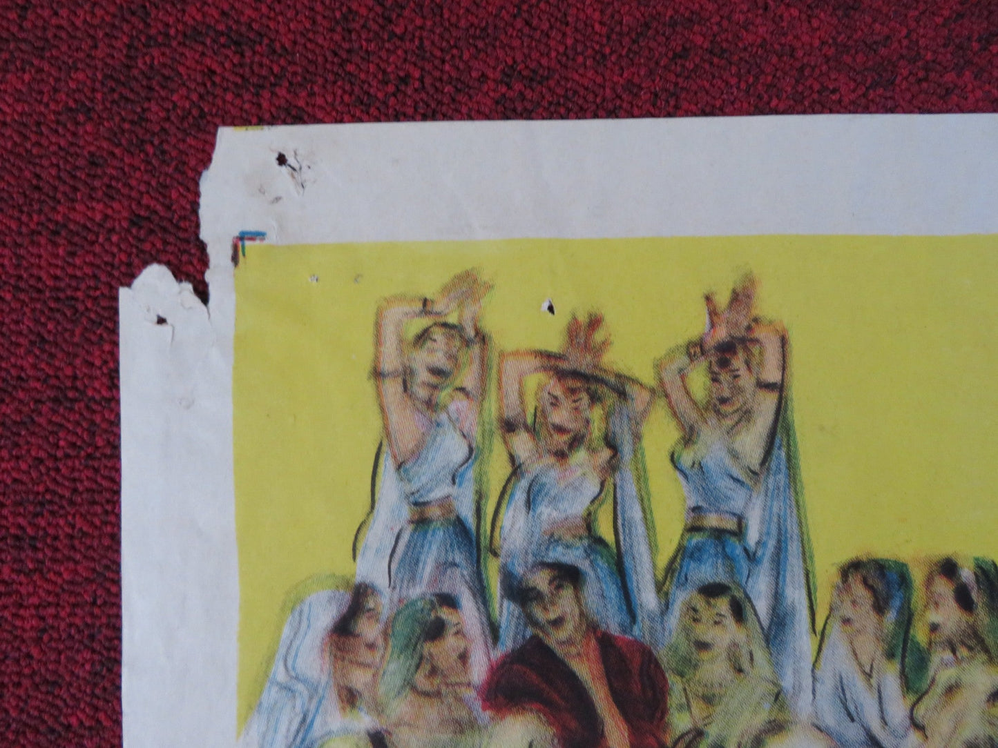 MONEY FROM HOME FOLDED US ONE SHEET POSTER DEAN MARTIN JERRY LEWIS 1954 Rendezvous Cinema Movie posters