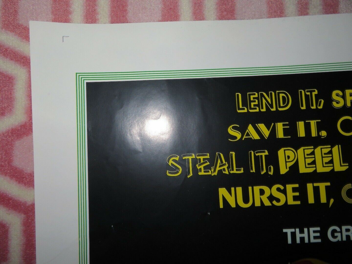 MONEY TALKS FOLDED US ONE SHEET POSTER ALLEN FUNT 1972 Movie posters